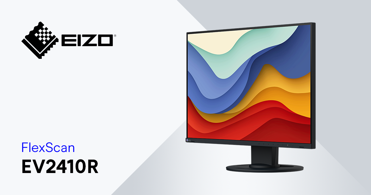 FlexScan EV2410R | Monitor de oficina de 24'' para puestos de