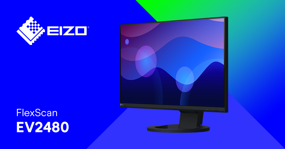 FlexScan EV2480 | Monitor de oficina con interfaz USB-C