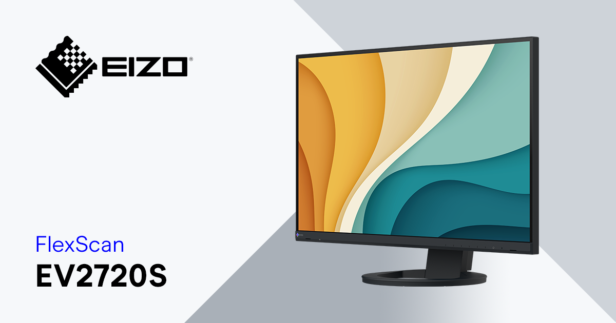 FlexScan EV2720S | Monitor de oficina de 27'' para uso doméstico y