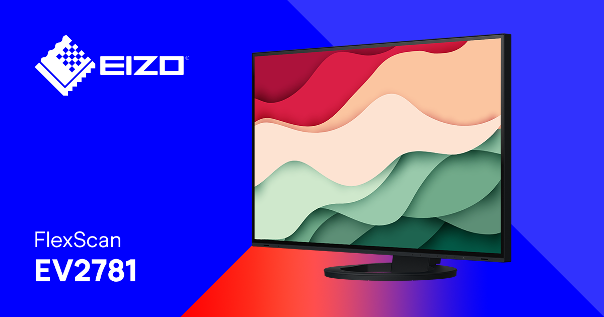 FlexScan EV2781 | Monitor de oficina con USB-C