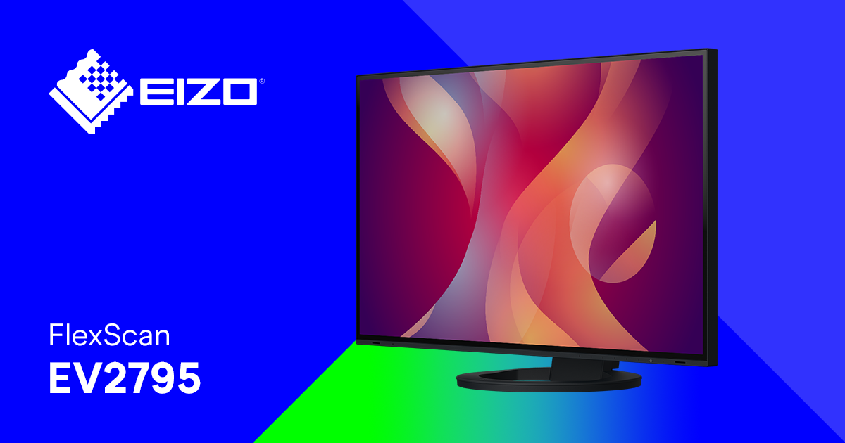 FlexScan EV2795 | Monitor de oficina con base USB-C
